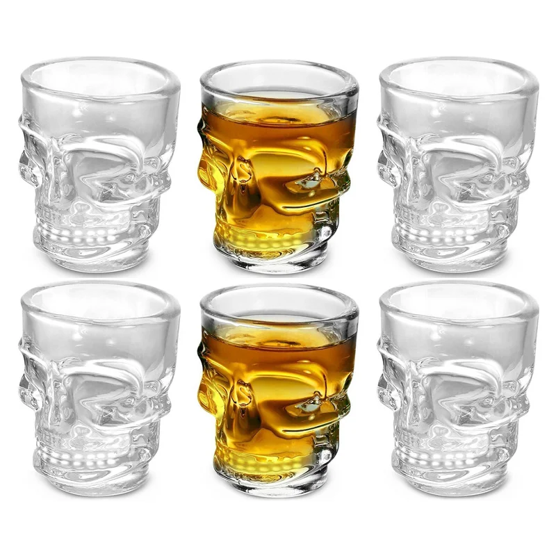 Verre à Shot tête de crâne, 1/ - Whisky Beer And Wine avis et prix